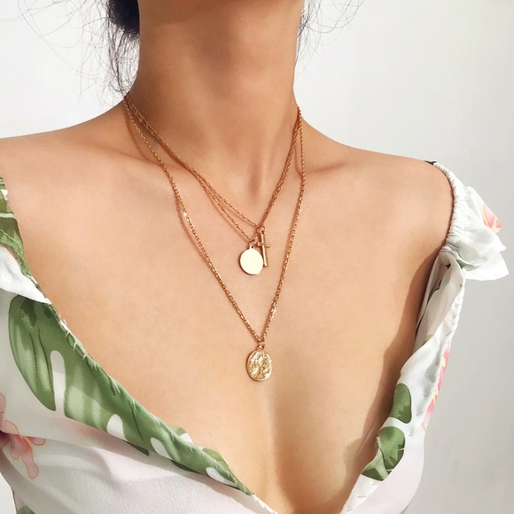 Coins Maria Choker Necklace Sets - Picture 2 of 5